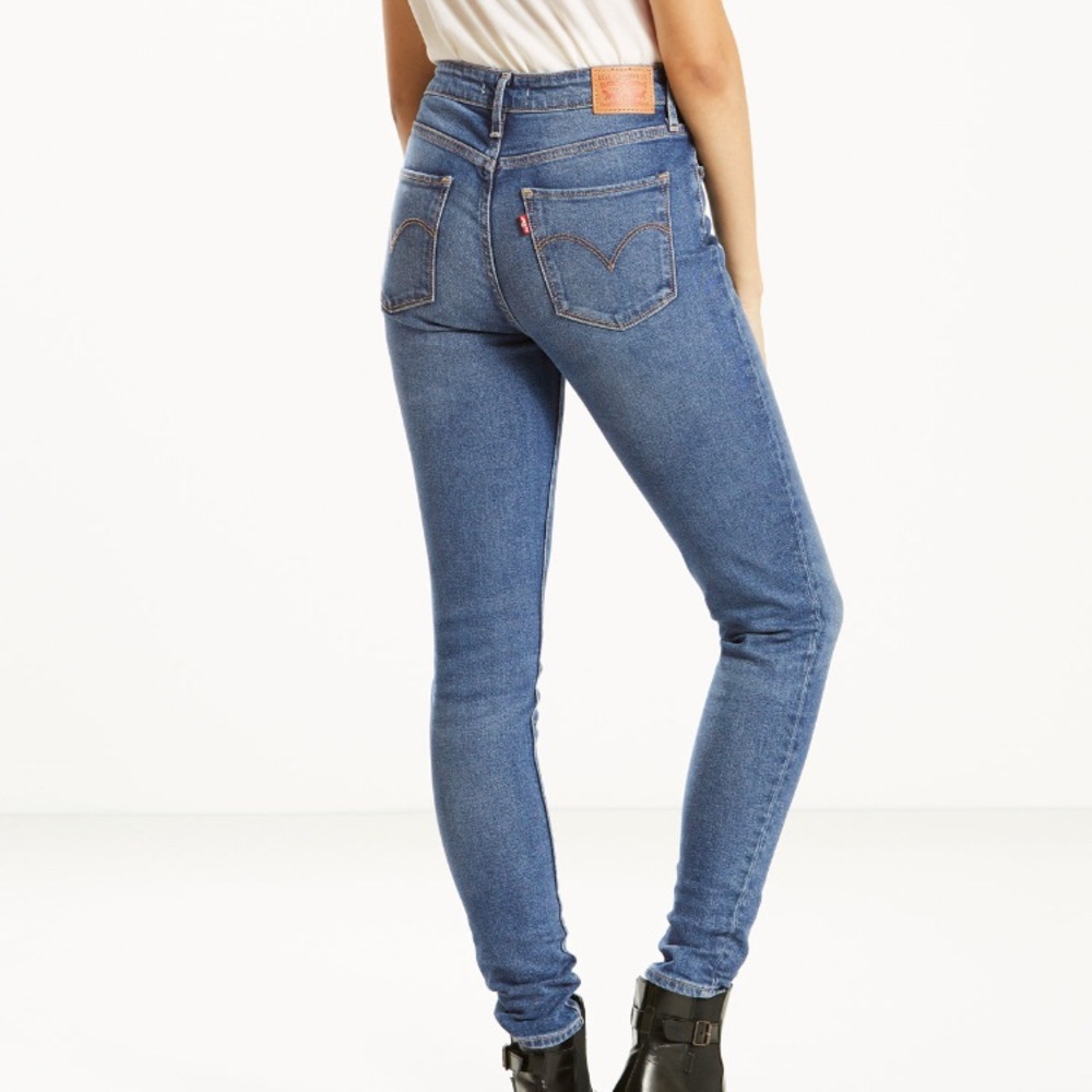 Vintage Levi’s 721 mile high skinny jeans
